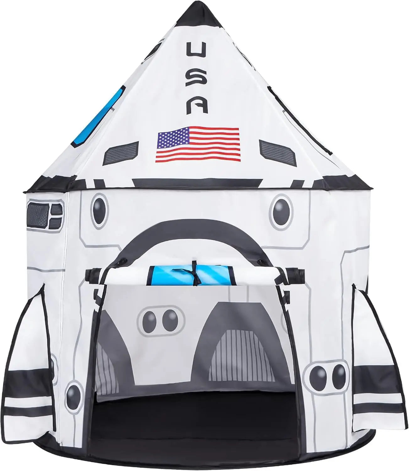 USA Rocket Ship children Play Tent house