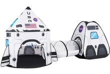 USA Rocket Ship children Play Tent house