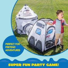 USA Rocket Ship children Play Tent house