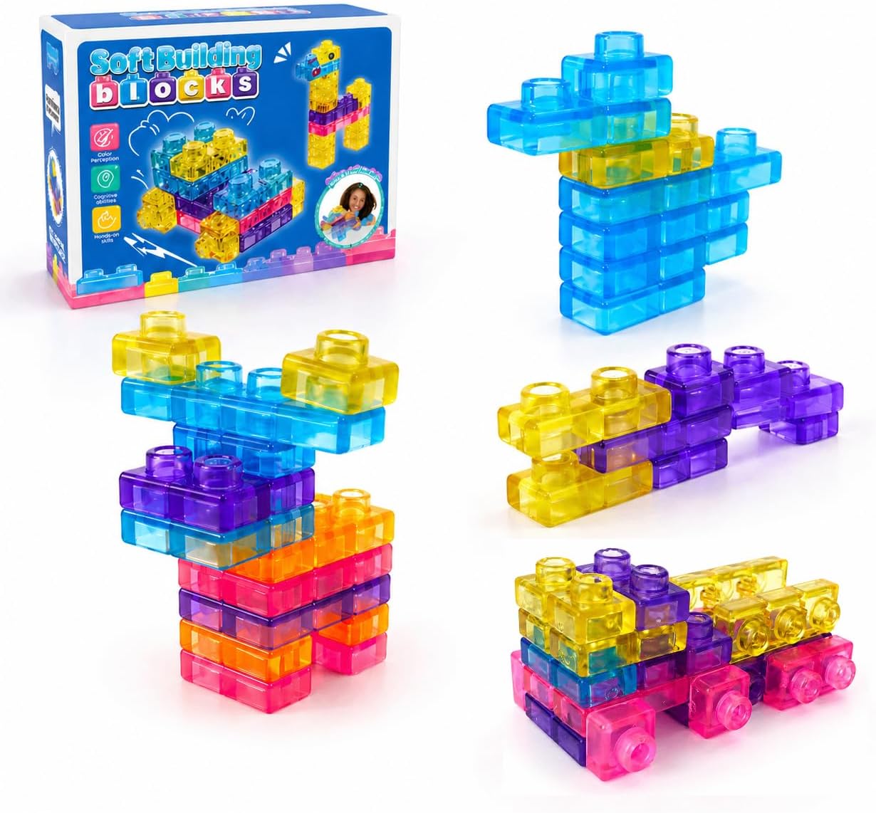 Gummy Squishy Building Blocks