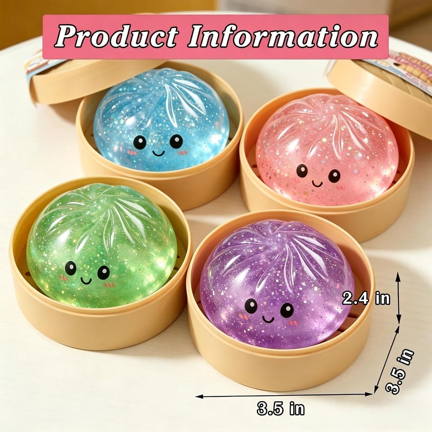 Squishy Dumpling Sensory Squeeze Toy
