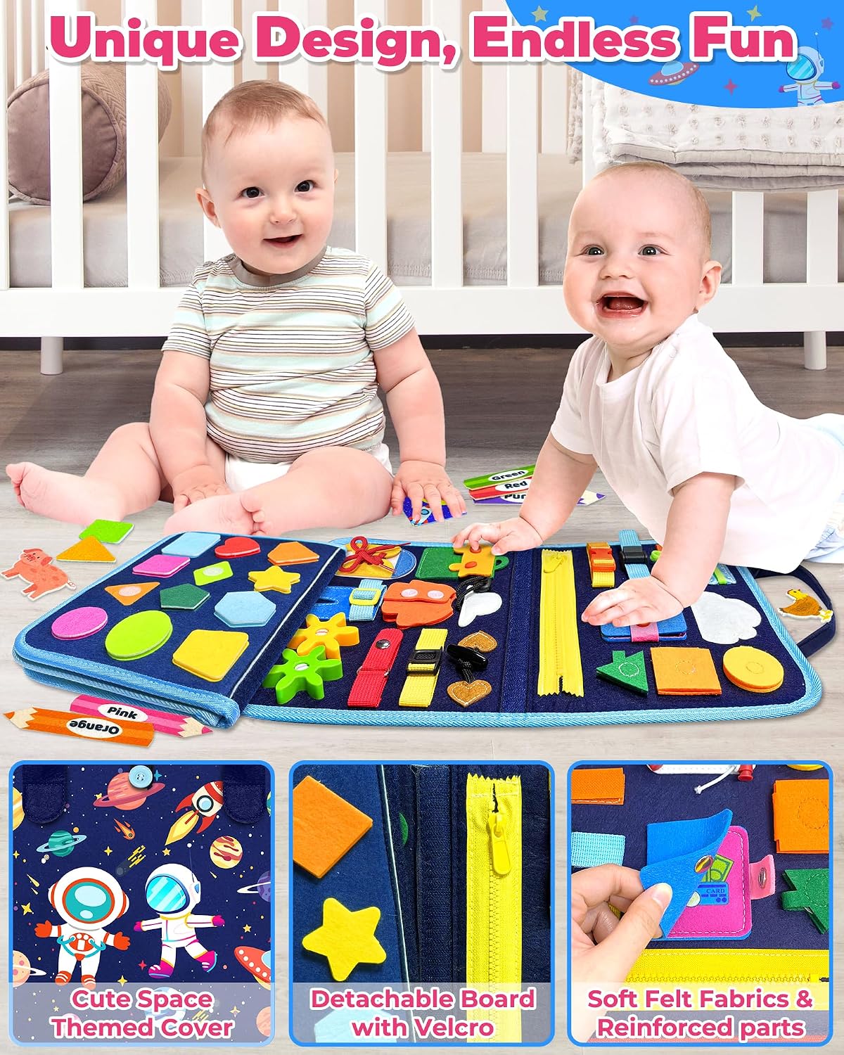 Ludozo Montessori Busy Board