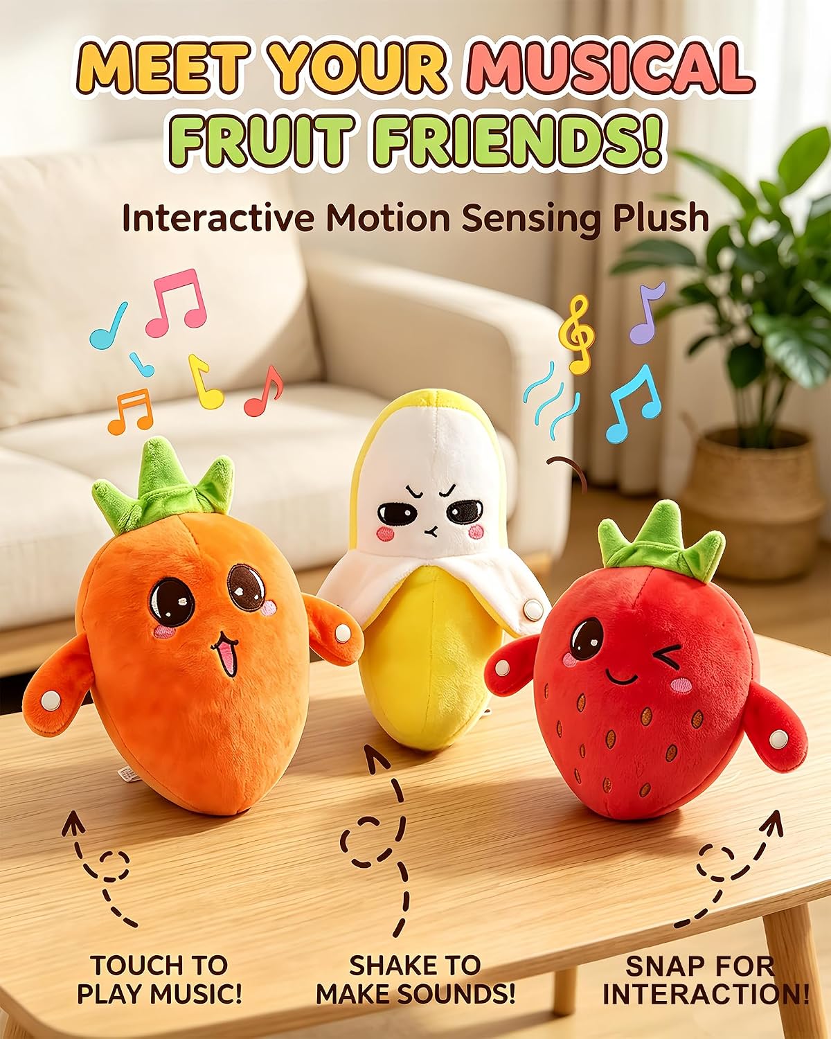 Interactive Music Plush Toy