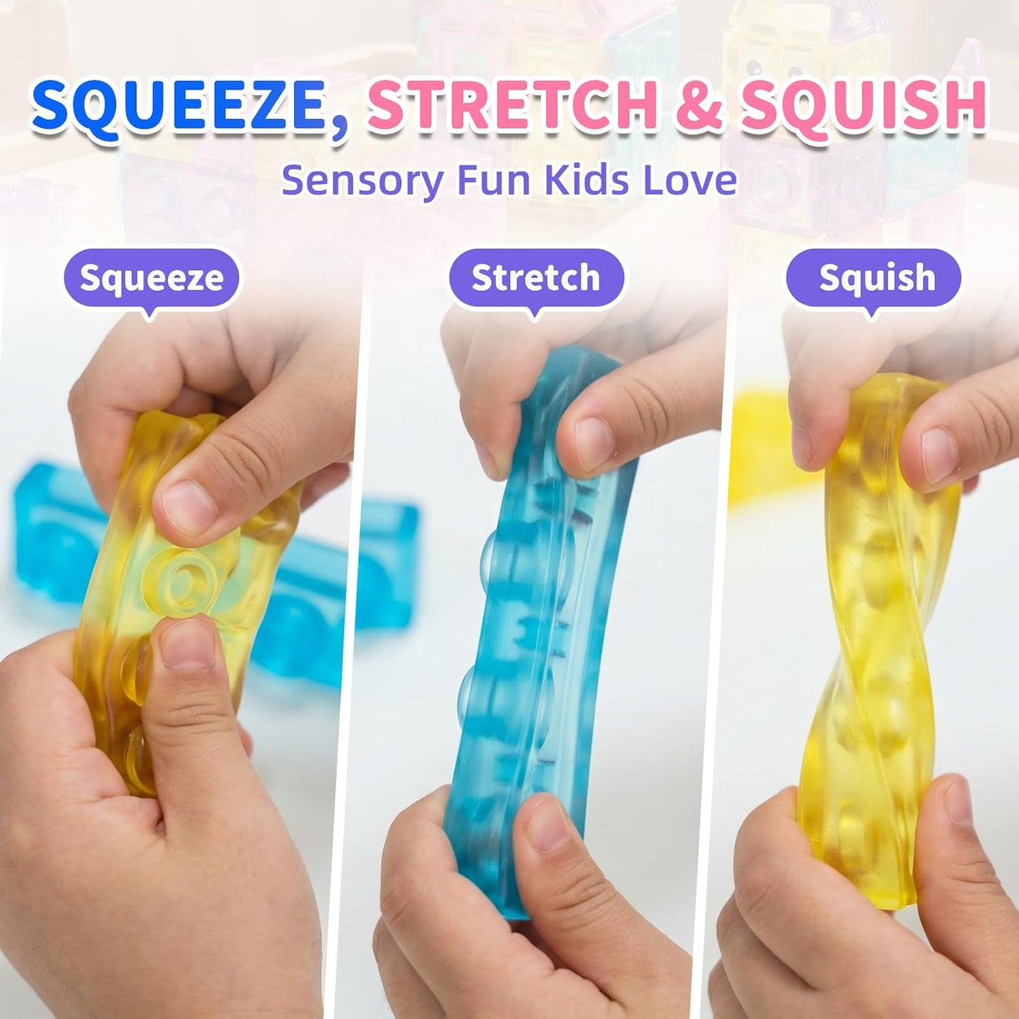 Gummy Squishy Building Blocks